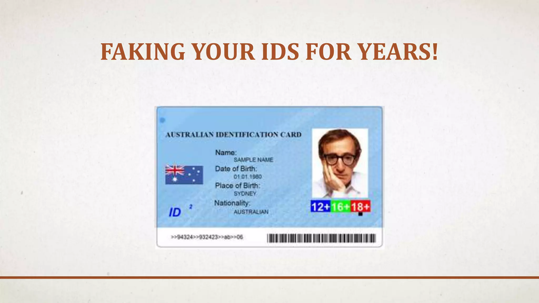 Fake Id Sydney